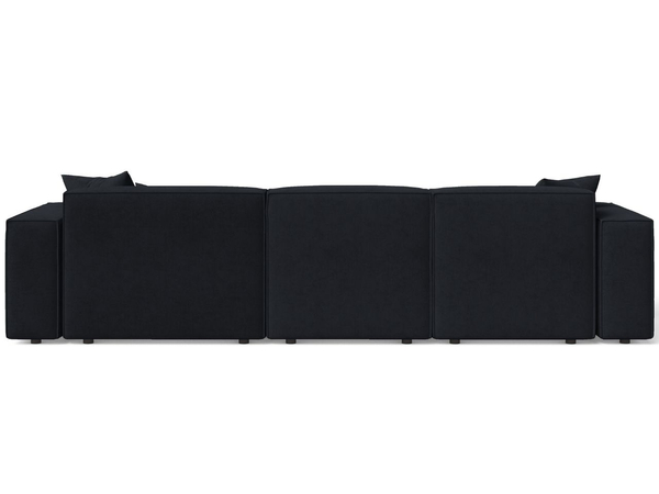 Ecksofa L-Form Rechts Arizona Schwarz