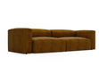 Sofa Moderne Cord Sofa für Wohnzimmer Landi Honigfarben