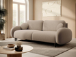 Schlafsofa mit Bettfunktion und Bettkasten Alta Braun