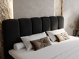 Boxspringbett mit Bettkasten 180x200 Cloud Schwarz