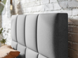 Polsterbett mit Bettkasten und Lattenrost 180x200 Malo Dunkelgrau