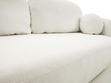 Schlafsofa mit Bettfunktion und Bettkasten Oreo Creme