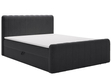 Boxspringbett mit Bettkasten 120x200 Osteno Schwarz