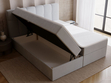 Boxspringbett mit Bettkasten 200x200 Maison Grau
