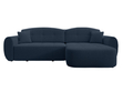 Ecksofa L-Form mit Schlaffunktion und Bettkasten Avessio Dunkelblau