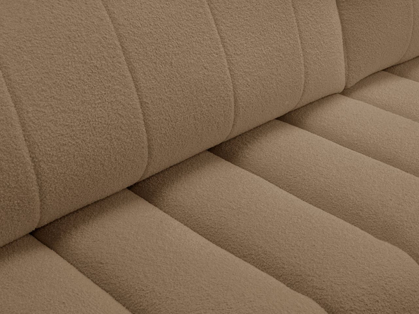 Ecksofa mit Schlaffunktion und Bettkasten Rechts Adoro Braun