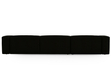 Wohnlandschaft Universell Moderne Cord Ecksofa Landi Schwarz