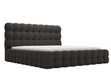 Polsterbett mit Bettkasten und Lattenrost 200x200 Twist Schwarz
