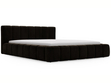 Polsterbett mit Bettkasten und Lattenrost 180x200 Split Schwarz