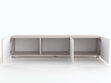 TV-Lowboard mit Türen 150 cm Kioto Cashmere