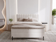 Boxspringbett mit Bettkasten 160x200 Primavera Creme