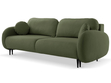 Schlafsofa mit Bettfunktion und Bettkasten Alta Grün