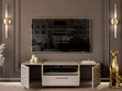 Wohnzimmer-Set im Glamour-Stil Lunelie Kaschmir
