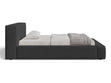 Polsterbett mit Bettkasten und Lattenrost 180x200 Mali Schwarz