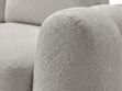 Ecksofa L-Form mit Schlaffunktion und Bettkasten Avelin Rechts Grau