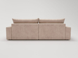 Ecksofa L-Form mit Schlaffunktion und Bettkasten Havi Links Beige