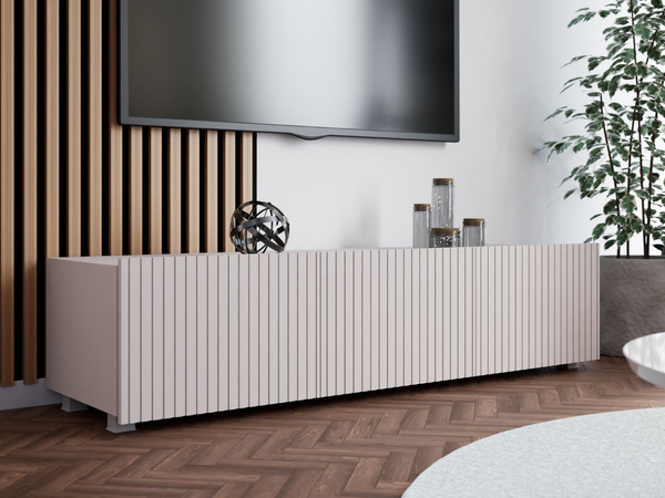 TV-Lowboard mit Türen 150 cm Kioto Cashmere