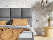 Polsterbett mit Bettkasten und Lattenrost 160x200 Malo Dunkelblau