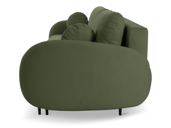 Schlafsofa mit Bettfunktion und Bettkasten Alta Grün