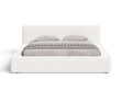 Polsterbett mit Bettkasten und Lattenrost 140x200 Mali Creme