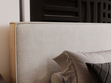 Polsterbett mit Bettkasten und Lattenrost 180x200 Monaco Beige
