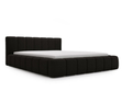 Polsterbett mit Bettkasten und Lattenrost 120x200 Orio Schwarz