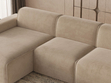 Ecksofa L-Form Links Lavia Beige