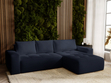 Ecksofa L-Form Rechts mit Schlaffunktion und Bettkasten Portland Anthrazit