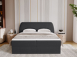 Boxspringbett mit Bettkasten 120x200 Bogota Schwarz
