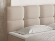 Boxspringbett mit Bettkasten 120x200 Rivon Beige