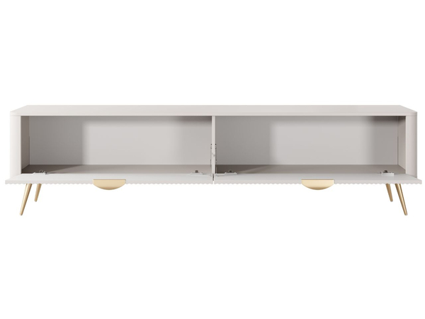 TV-Lowboard mit Türen 200 cm Latina Beige