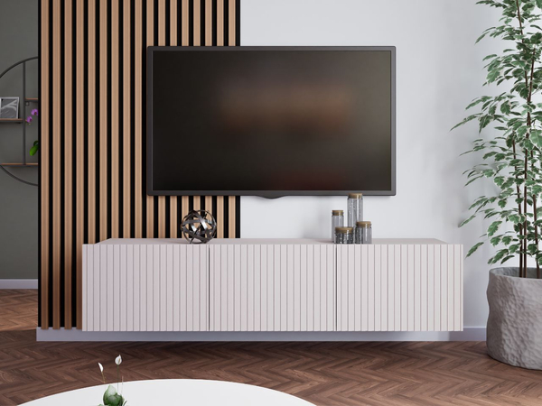 TV-Lowboard mit Türen 150 cm Kioto Cashmere