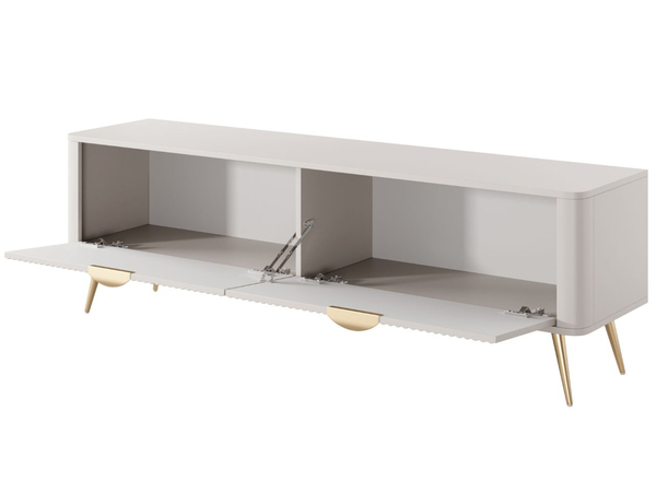 TV-Lowboard mit Türen 160 cm Latina Beige