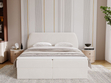 Boxspringbett mit Bettkasten 180x200 Bogota Creme