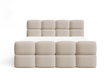 Boxspringbett mit Bettkasten 160x200 Rivon Beige