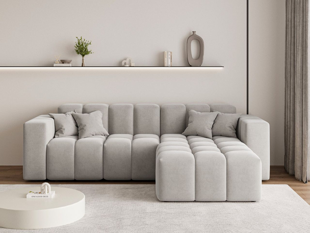 Ecksofa L-Form Rechts Moderne Ecksofa Loopo Grau