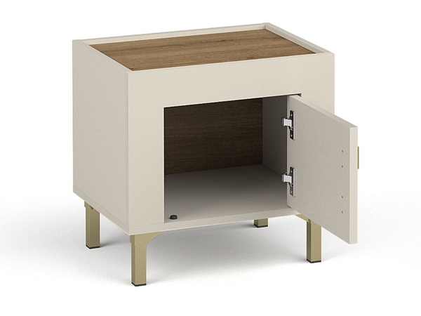 Nachtschrank mit schrank Messina Kaschmir
