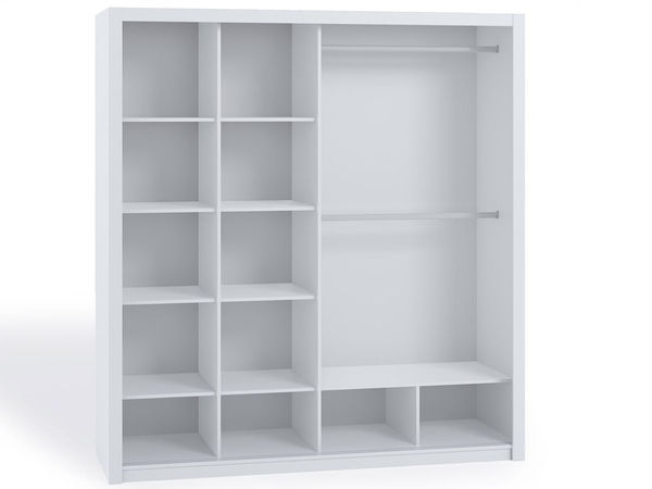 Schiebeschrank mit Spiegel Bino 220 – Monastery Eiche