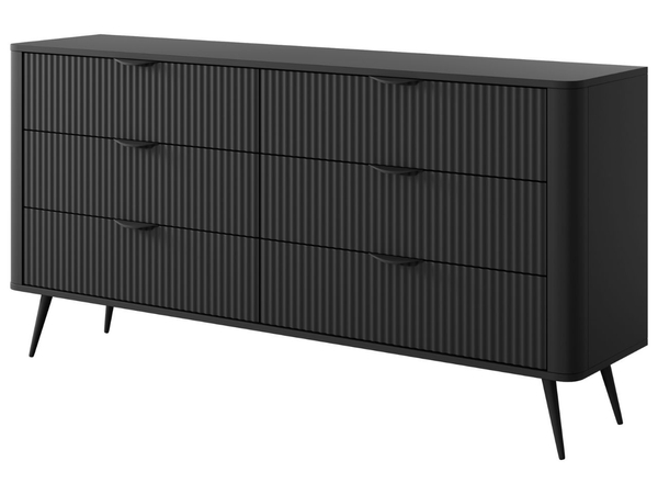 Kommode mit 6 Schubladen Latina Beige