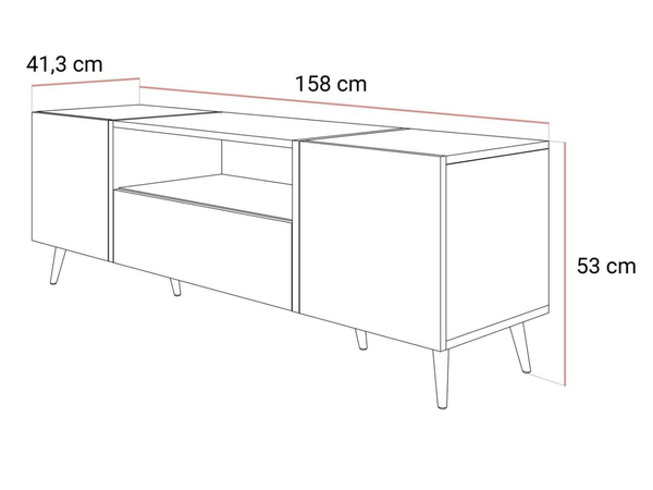 Wohnzimmer-Set im Glamour-Stil Lunelie Kaschmir