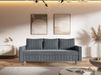 Schlafsofa mit Bettfunktion und Bettkasten Castelo Dunkelgrau