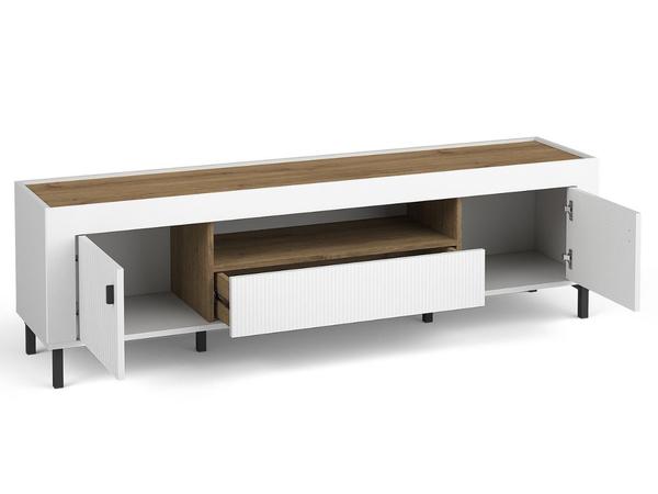 Möbelset für Wohnzimmer Messina Weiß