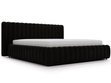 Polsterbett mit Bettkasten und Lattenrost 180x200 Bliss Schwarz