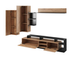 Moderne Wohnwand für das Wohnzimmer Alvano Craft Eiche