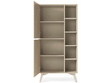 Regal mit Türen Modena Beige