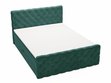 Boxspringbett mit Bettkasten 120x200 Lunaris Grün