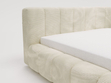Polsterbett mit Bettkasten und Lattenrost 120x200 Ibiza Creme