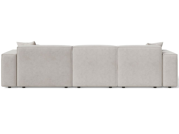 Ecksofa L-Form Rechts Arizona Beige