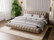 Polsterbett mit Lattenrost 180x200 Imagine Braun