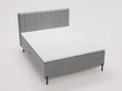 Boxspringbett mit Bettkasten 180x200 Primavera Hellgrau
